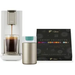 »Qbo Iconic« Kapselmaschine, Set To-Go mit Kambukka Becher