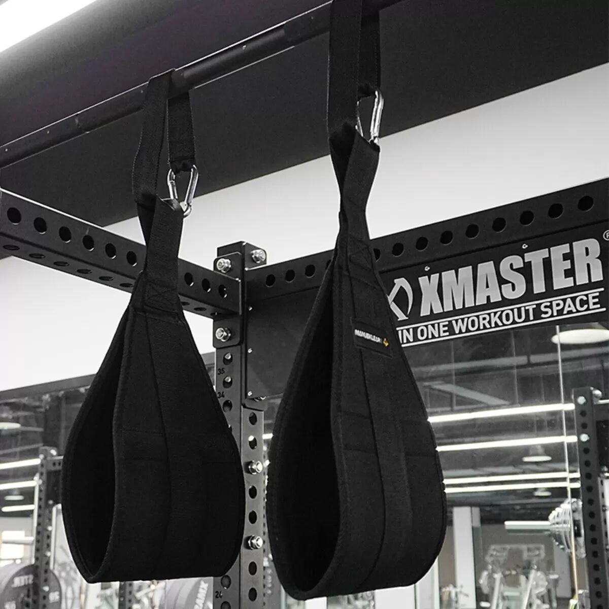 INF Paire de sangles abdominales suspendues - Sangles d'élingue en tissu Oxford renforcé pour barre de traction, assistance aux