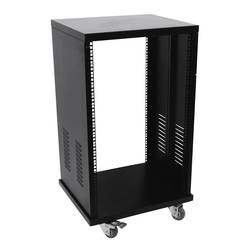 Roadinger SR-19 19 Zoll Rack 22 HE Stahl inkl. Rollen 30103196