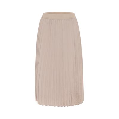 Midirock SAINT TROPEZ "Damen Rock ZlouiseSZ", Damen, Gr. XL, beige (dune), Obermaterial: 100% Polyester PES., Röcke