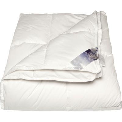 Kunstfaserbettdecke POLYDAUN "ELKE", weiß, B:200cm L:220cm, Bezug: 100% Baumwolle. Füllung: 100% Polyester, Bettdecken