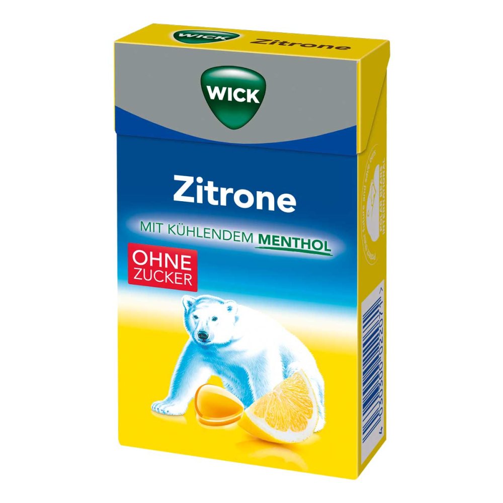 Dallmann's Pharma Candy GmbH Wick Zitrone & nat.Menthol Bonb.o.Zucker Clickbox 12595381