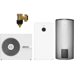  Monoblock CS8800iAW 13 O-T 13 kW, weiß, Komplettsystem mit Warmwasserspeicher... 