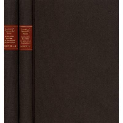 Forschungen und Materialien zur deutschen Aufklärung / Abteilung III: Indices. Kant-Index. Section 3: Index zum Corpus der vorkritischen Schriften.