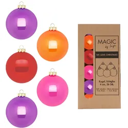 36 Weihnachtskugeln 4cm Glas Christbaumkugeln Weihnachtsbaumkugeln Party Time