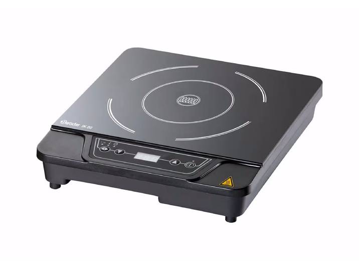 Bartscher Induktionskocher IK 20 – Gastro Backofen/Gastro Kochfeld/Gastro Mikrowelle – schwarz