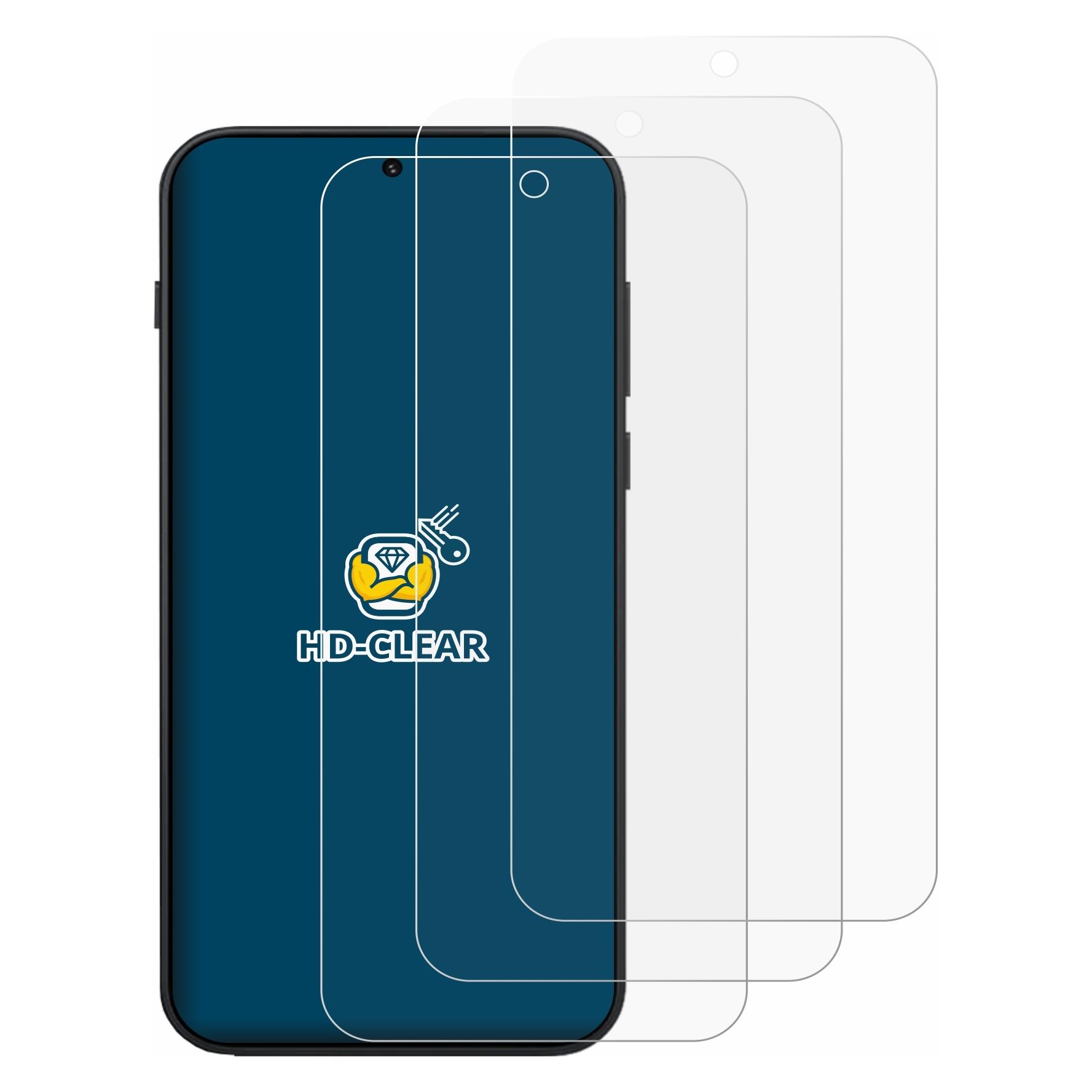 Brotect Schutzfolie für OnePlus N6 Displayschutz Displayschutzfolie Folie Klar Transparent (6 Stk., OnePlus 6) (4263935)
