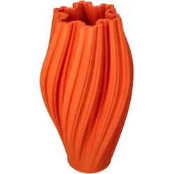 Vase ORANGe (LBH 14x14x28 cm) - orange - LBH 14x14x28 cm