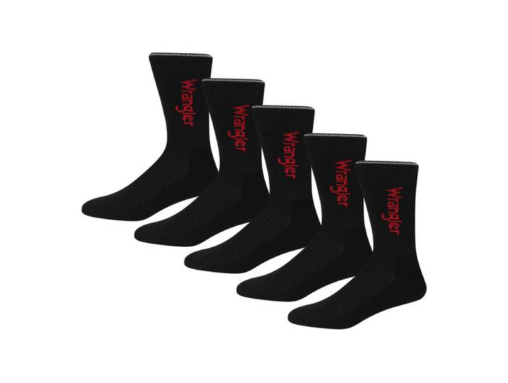 WRANGLER sporten sokken - PAGE BLACK - maat 43-46