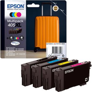 Epson 405XL C13T05H640 Koffer Multipack, schwarz, cyan, magenta, gelb