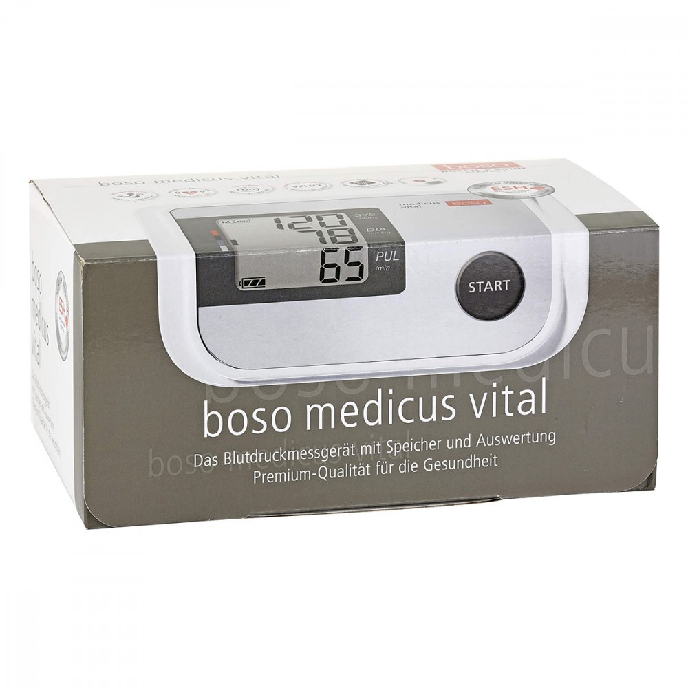 Bosch + Sohn GmbH & Co. Boso medicus vital Oberarm Blutdruckmessgerät 10271355