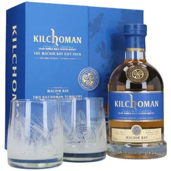 Kilchoman Machir Bay - Geschenkset mit 2 Gläsern - Islay Single...