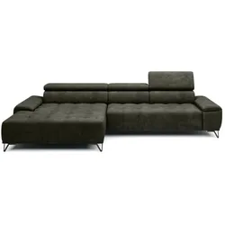 Ecksofa Palladio Stoff Moos
