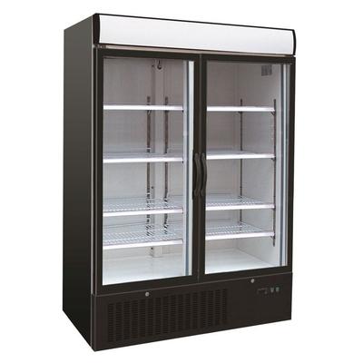 CombiSteel Tiefkühlschrank 2 Glastüren