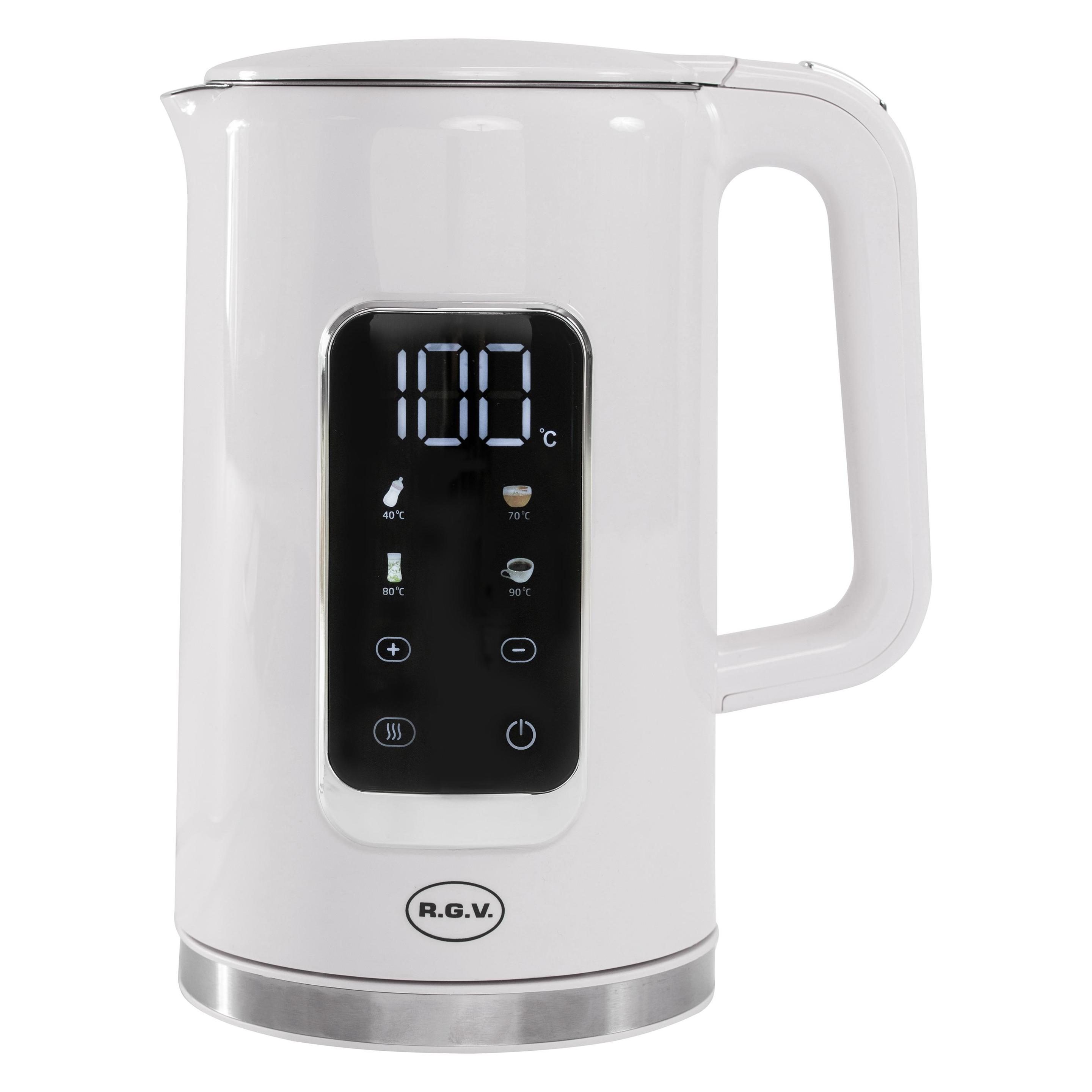 RGV Elektrischer Touch-Wasserkocher mit voreingestellten Optionen (1.70 l) (111420)