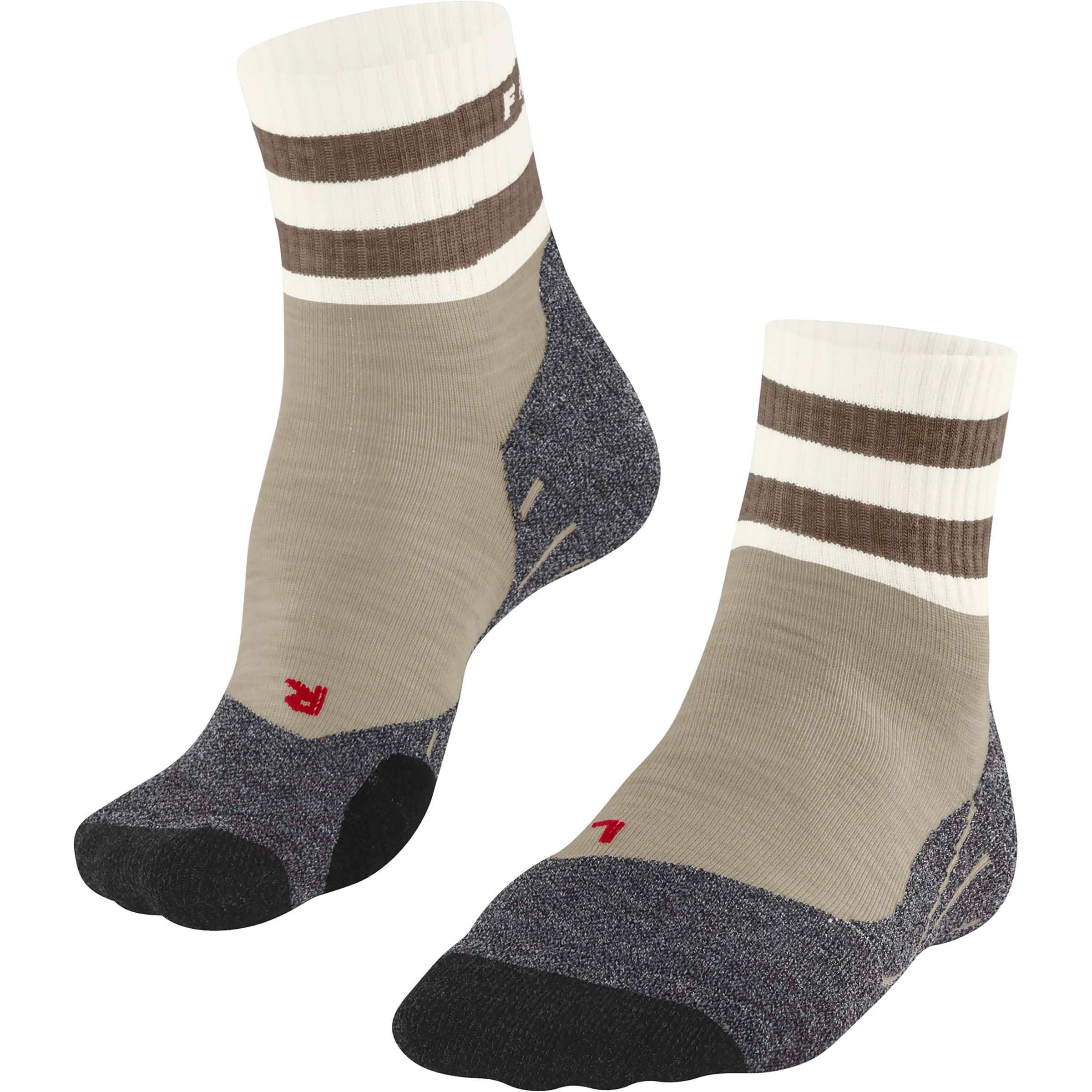 Falke TK2 Explore Short Damen Wandersocken beige Größe 35 Camping Elastisch