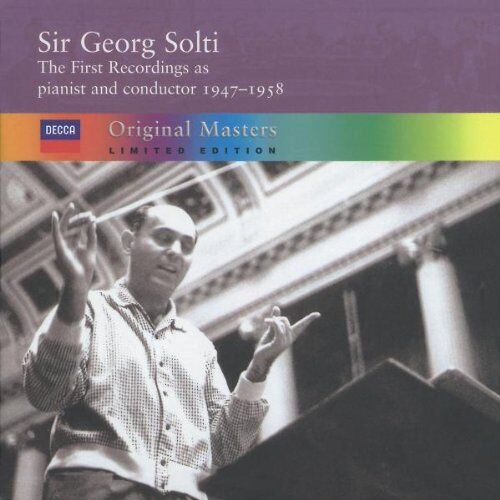Georg Solti - Solti's First Recordings - Preis vom 09.10.2026 07:28:09 h