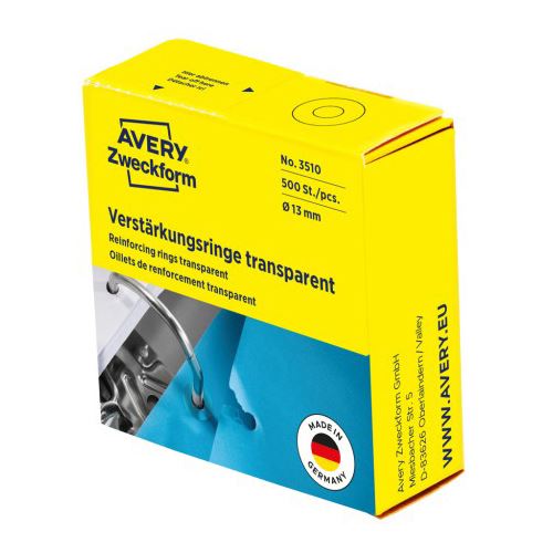 AVERY Zweckform 500 Lochverstärker transparent