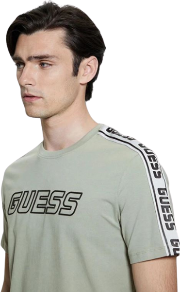 Camiseta Guess Arlo Cn Hombre N/a M