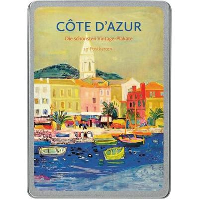 Côte d'Azur Postkarten VE 20, Karte von , PAPER MOON Grand Galleries GmbH