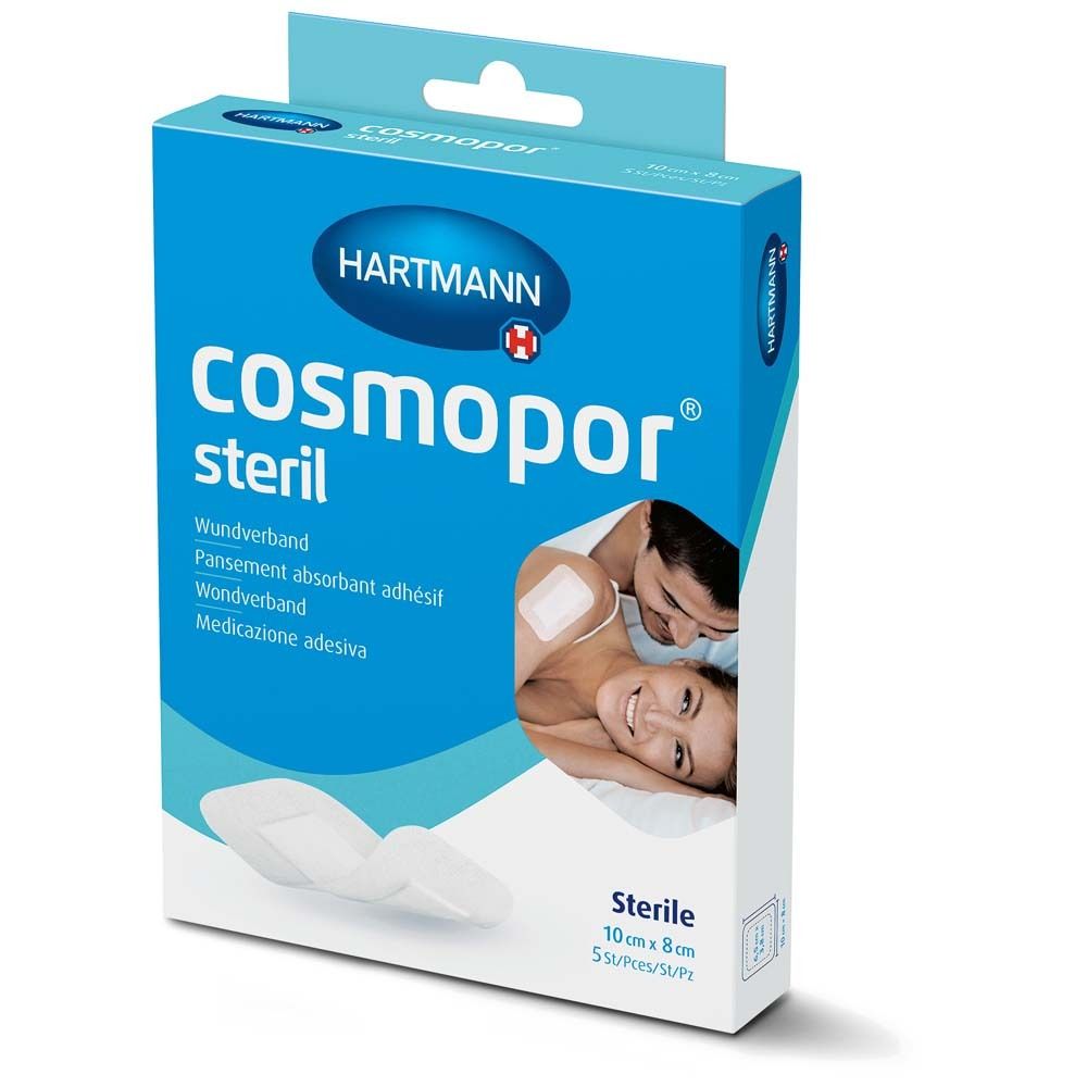 Cosmopor steril Wundverband 8x10 cm OTC 5 St Pflaster