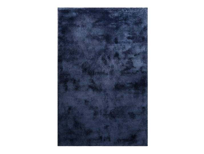 Tapis en microfibre dense bleu 160x230 cm