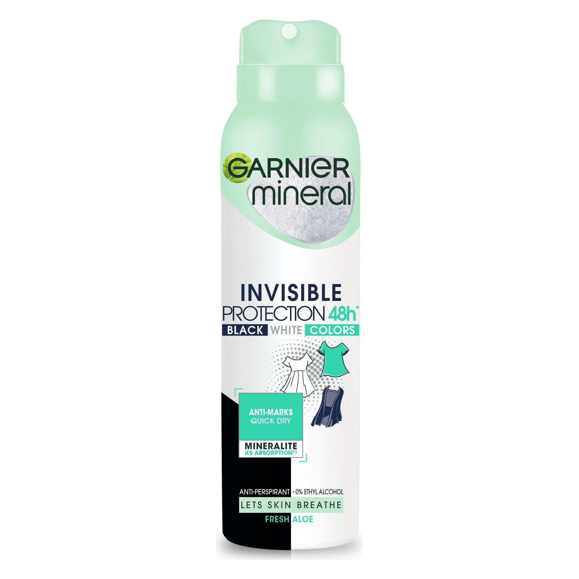 Garnier Invisible Protection 48H Fresh Aloe Women DEO spray 150ml (Spray, 150 ml) (3600542471114)