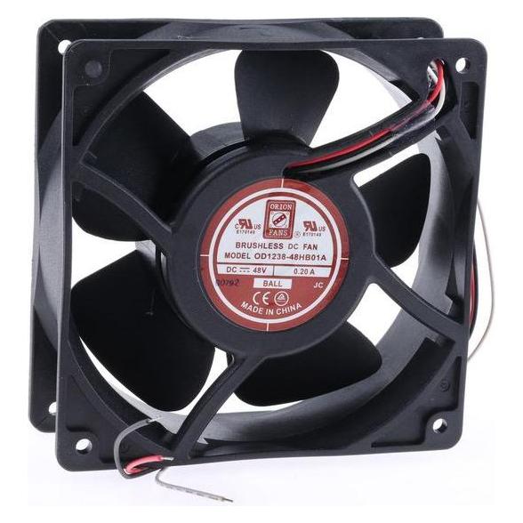 RS PRO Lüfter 120x120x38mm 48VDC 10W 177m³/h (120 mm) (6196602)
