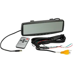 ACV Spiegelmonitor Universal 4,3 Zoll mit automatischer Dimmung und 2 Videoeingängen