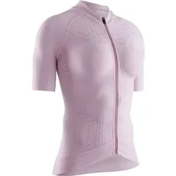 X-BIONIC Damen Trikot ® EFFEKTOR 4.0 CYCLING ZIP SHIRT SH SL WMN, Größe XS in Silber Silber