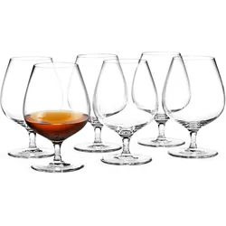 Holmegaard Cabernet Cognac glass - 63 cl - Box of 6, Cocktailgläser, Transparent