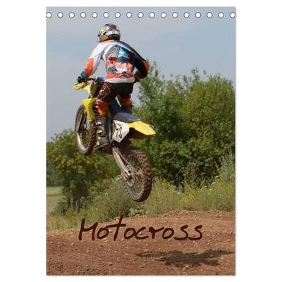 Motocross Terminplaner (Tischkalender 2026 DIN A5 hoch), CALVENDO Monatskalender