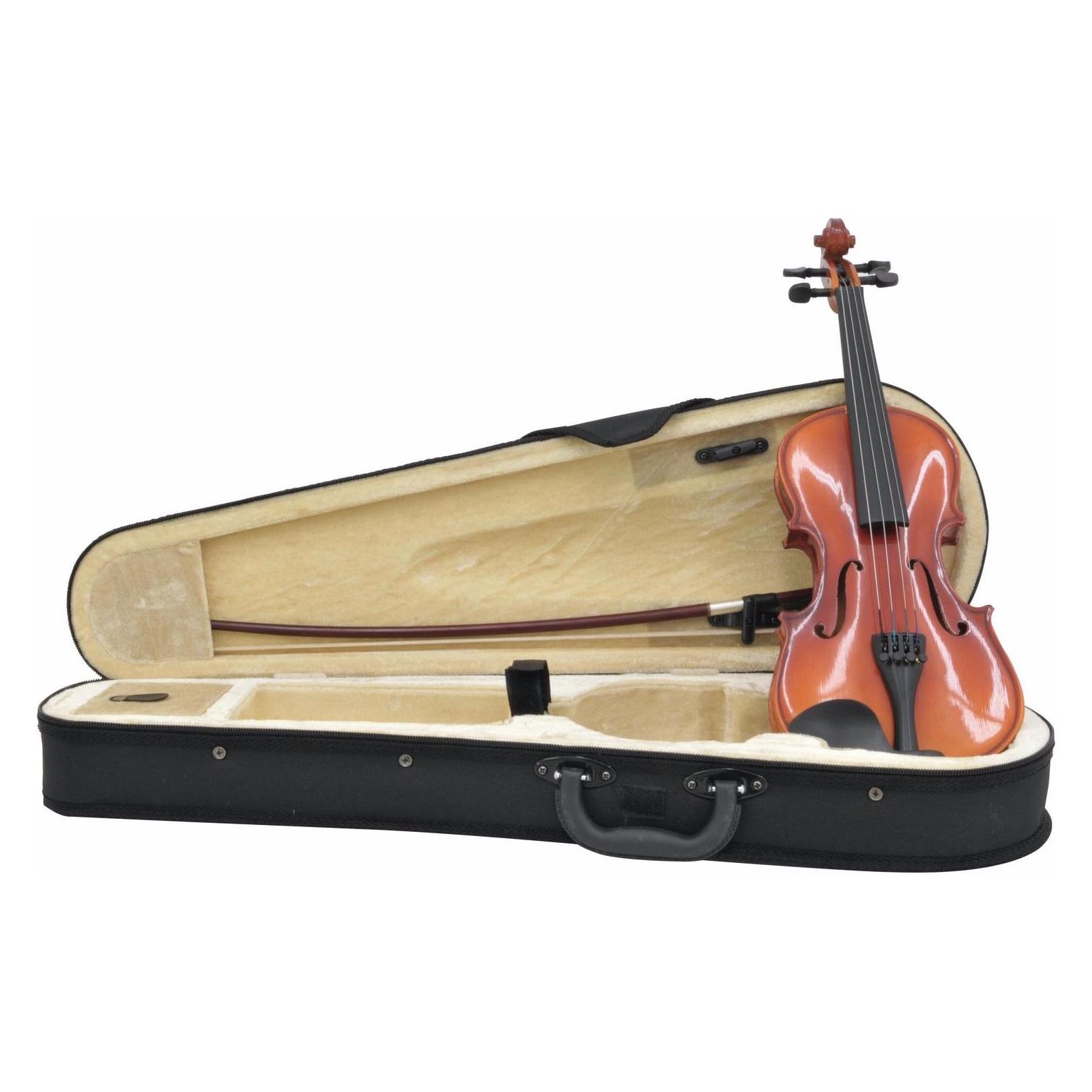 Dimavery Violine 1/8 mit Bogen, im Case (Geige, 1/8) (26400400)