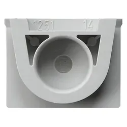 Gira 000930 Adapter Ltg.einf. 1f geschlossen WG AP Grau