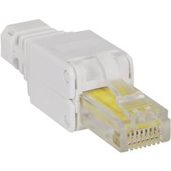 Intellinet Kabel Intellinet Werkzeugloser RJ45-Stecker RJ45-Modularstecker kein Crimpwerkzeug benötigt 790482 Farbkodierung, Knickschutztülle, Crimpkontakt