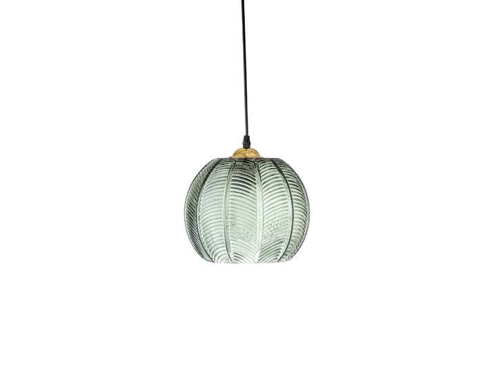 Bloomingville - Suspension Suspension - Vert - Verre texturé