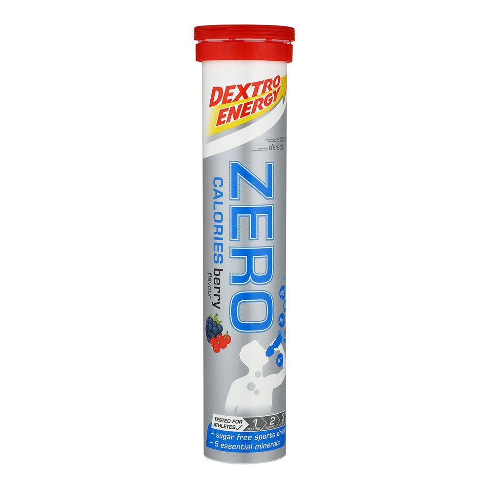 Dextro Energy Zero Calories, Beere 20 St Brausetabletten