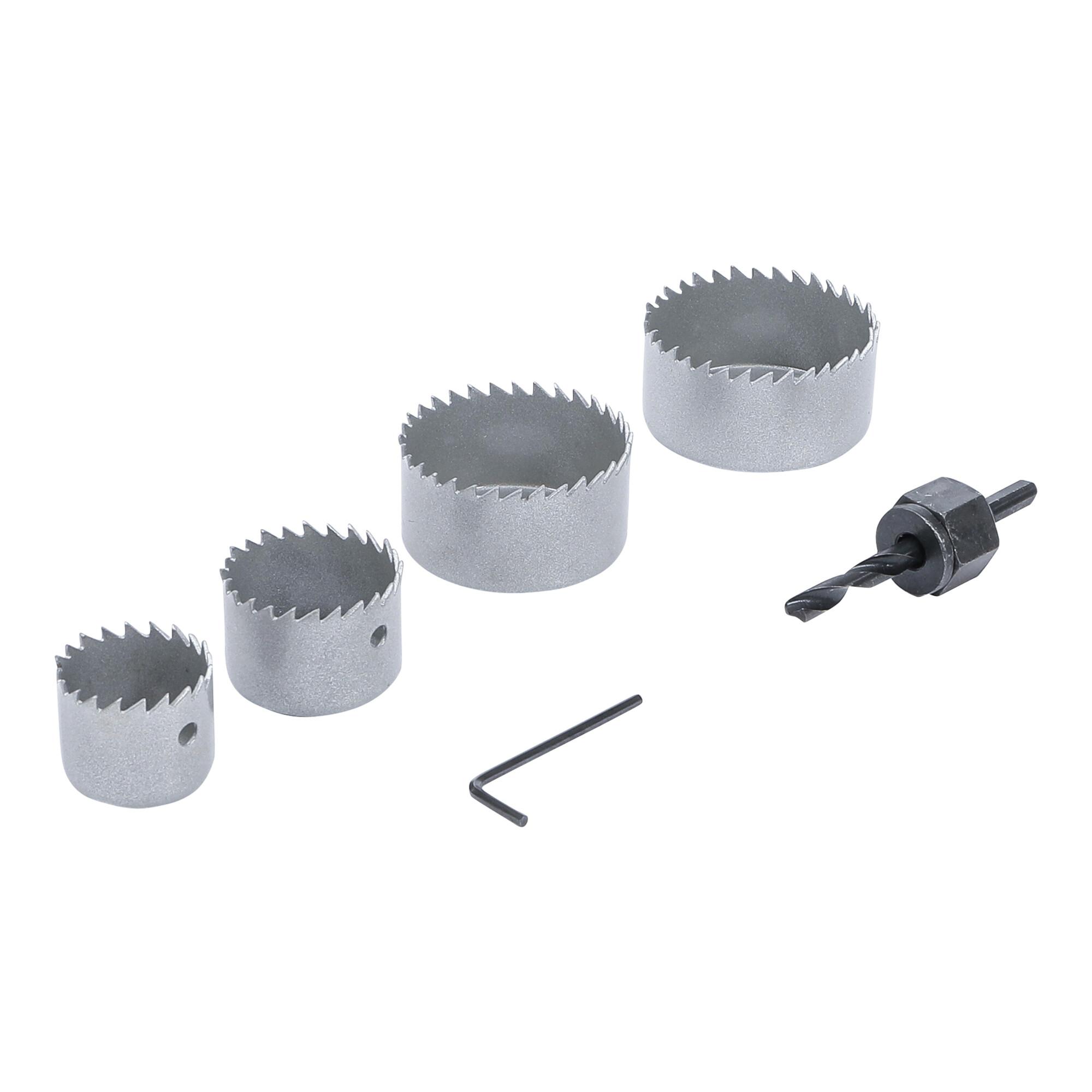 BGS Do it yourself Lochsägen-Satz Ø 32 - 54 mm Tiefe 24 mm 6 teilig (50310)