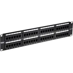 TRN TC-P48C5E - Patchpanel, 48-Port, Cat.5e, 2 HE