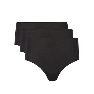 Taillenslip NINA VON C. "Secret", Damen, Gr. 46, Microfaser, schwarz, Microfaser, Obermaterial: 95% Polyamid, 5% Elasthan, unifarben, körpernah, Unterhosen Taillenslip, basic, eng, elastisch, atmungsaktiv, bequem, kein Einschneiden