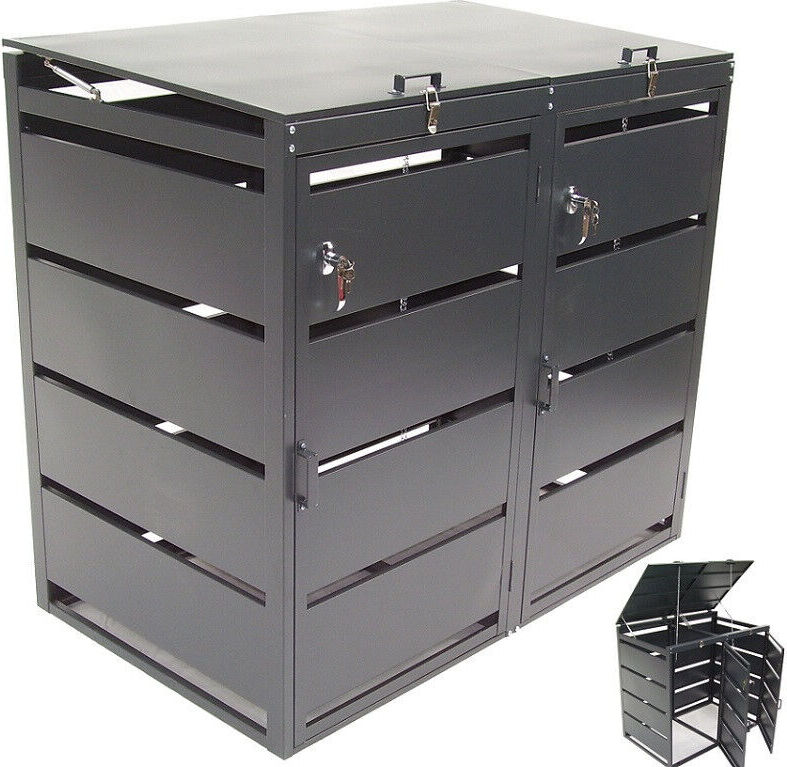 Mülltonnenbox Mülltonnenverkleidung 2er 240L 57060