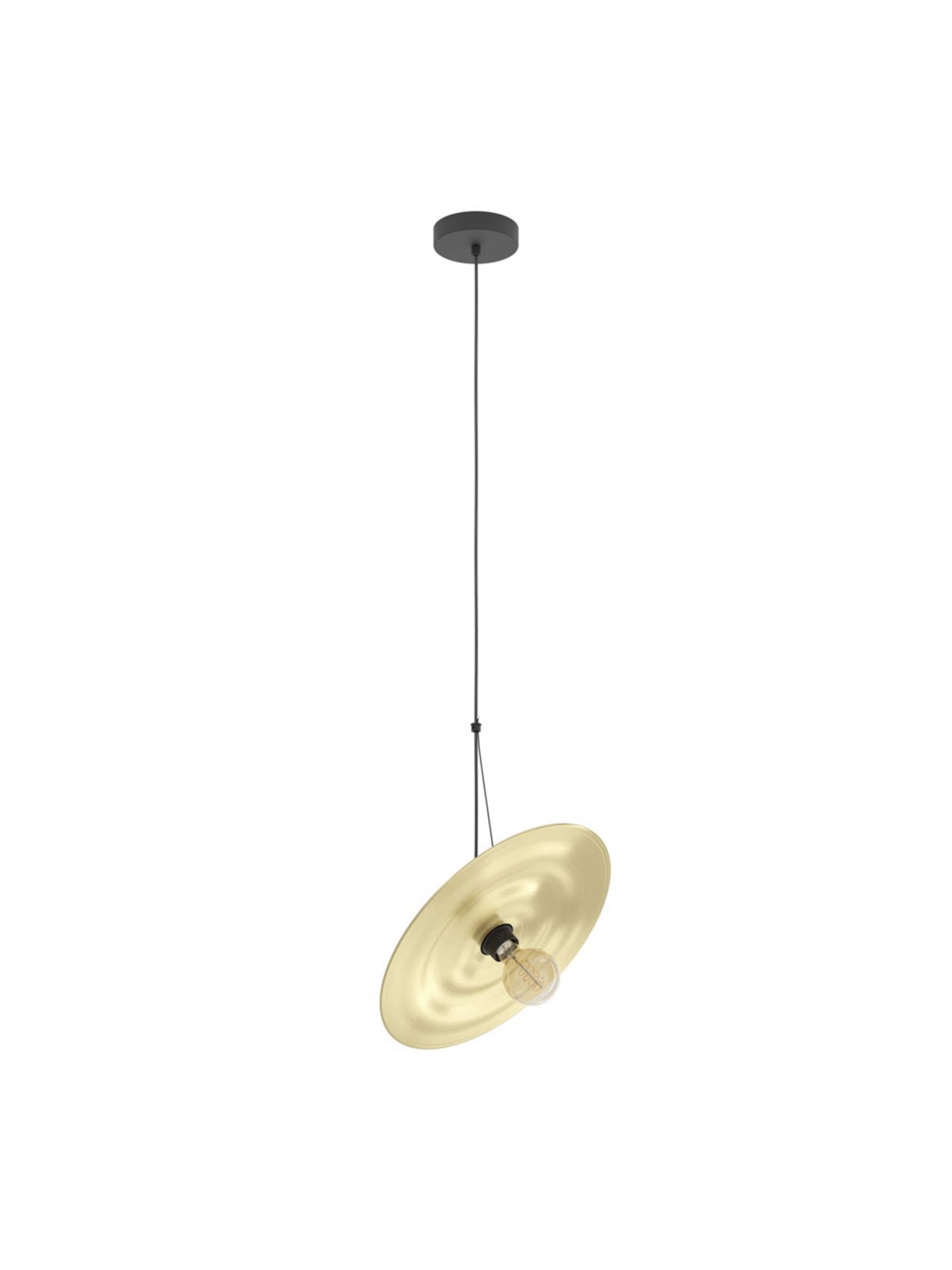 EGLO LINTMILL PENDELLEUCHTE Ø400 E27 SCHWARZ/BM