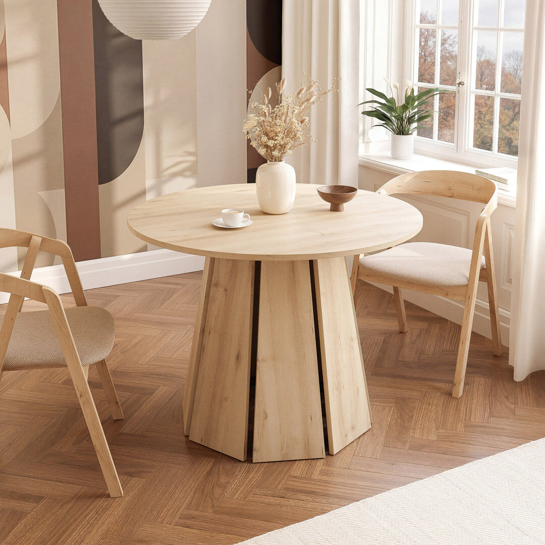 Norden Home Round Dining Table Natural