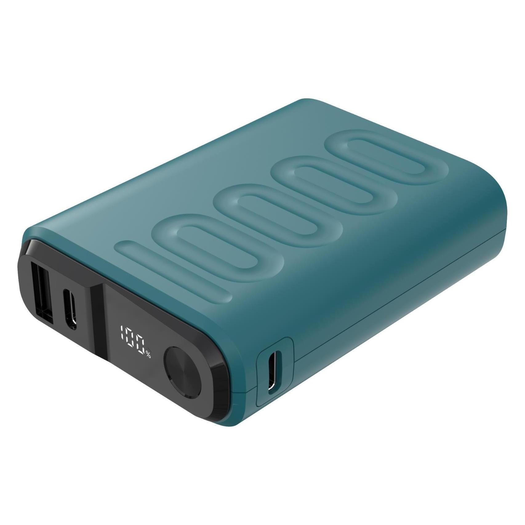 Celly Tragbare Batterie 10000 mAh (10000 mAh, 20 W) (PBUP10000BL)