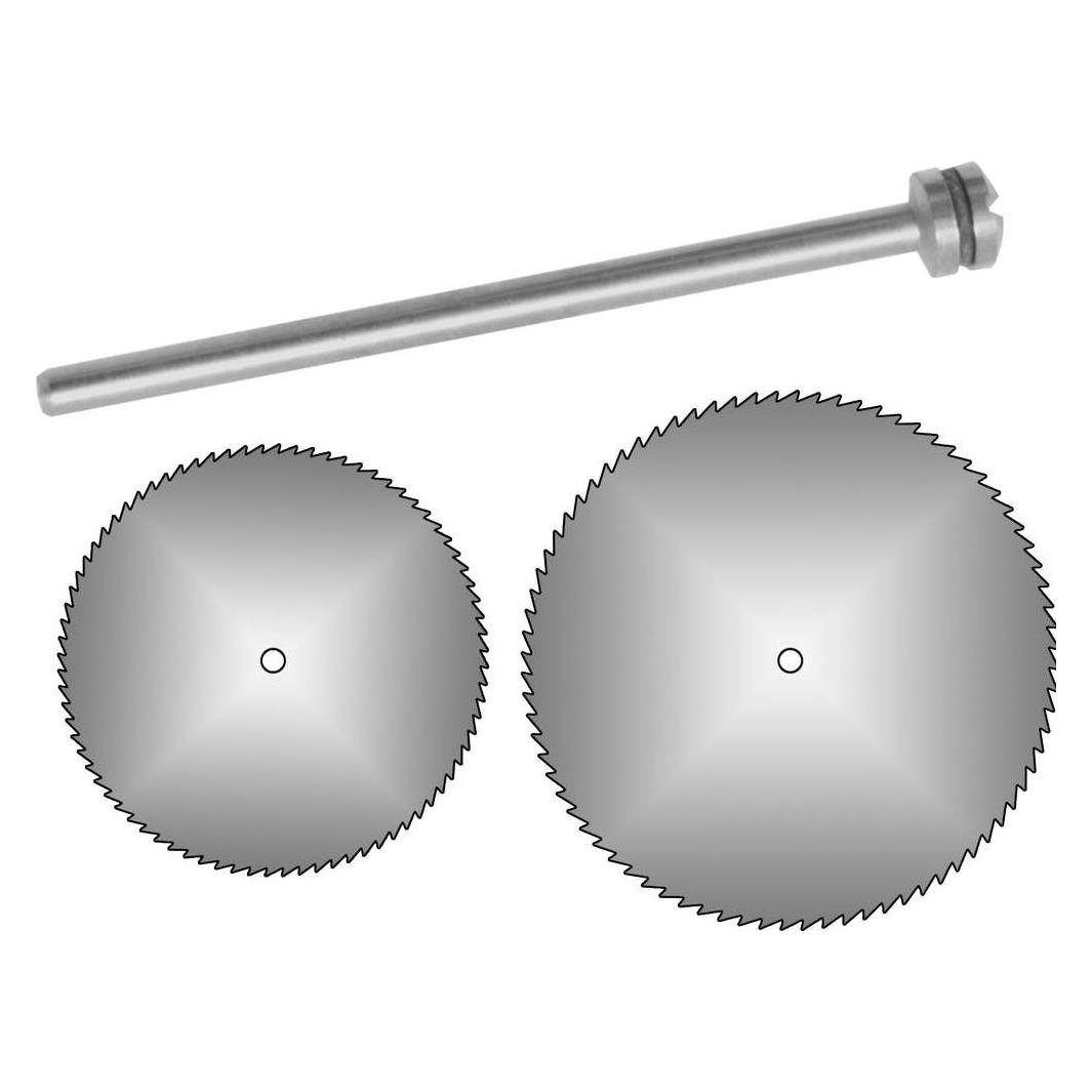 Donau 2 Kreissägeblätter Ø 16+22mm Dorn (1641)