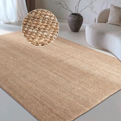 Teppich OTTO HOME "Avot Juteteppich", beige (natur gold), B:160cm H:10mm L:230cm, Jute, Teppiche, Teppich, 100% Jutefaser, Läufer, Esszimmer, Wohnzimmer, Skandi