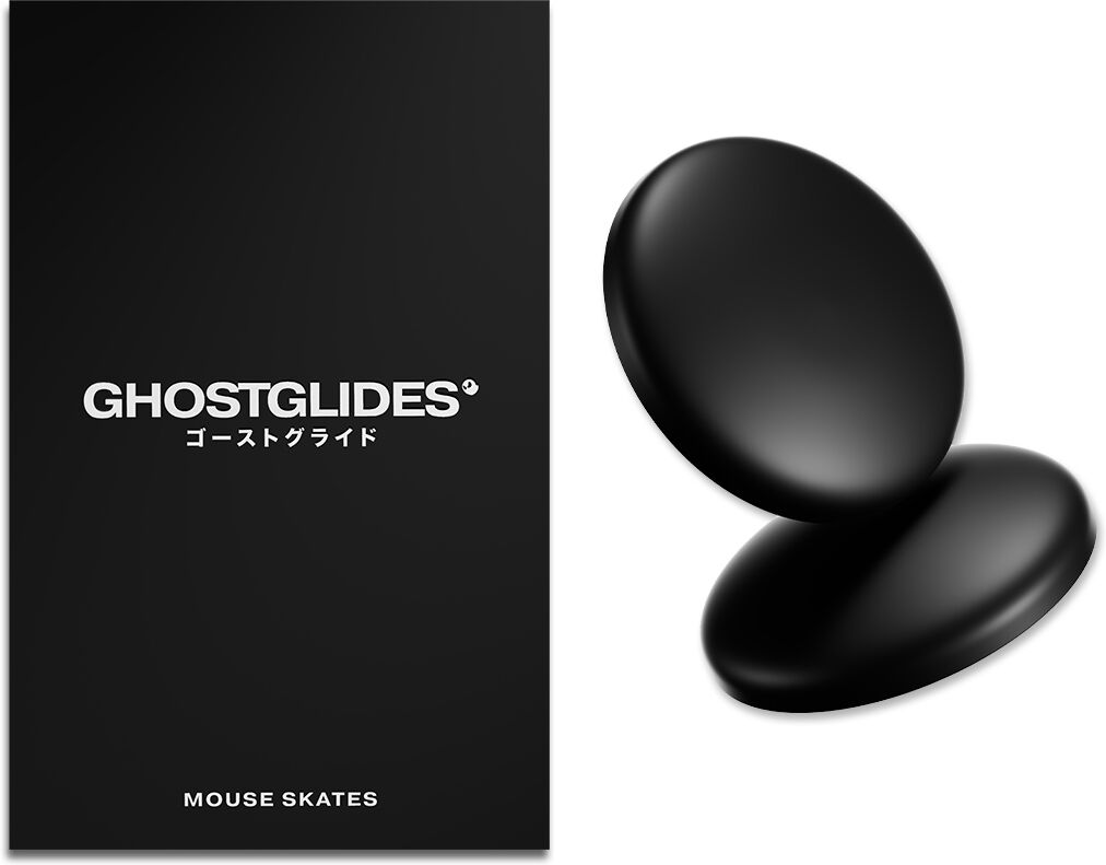 Ghostglides Cyclone Mouse Skates - Universal Ptfe Dots 40pcs