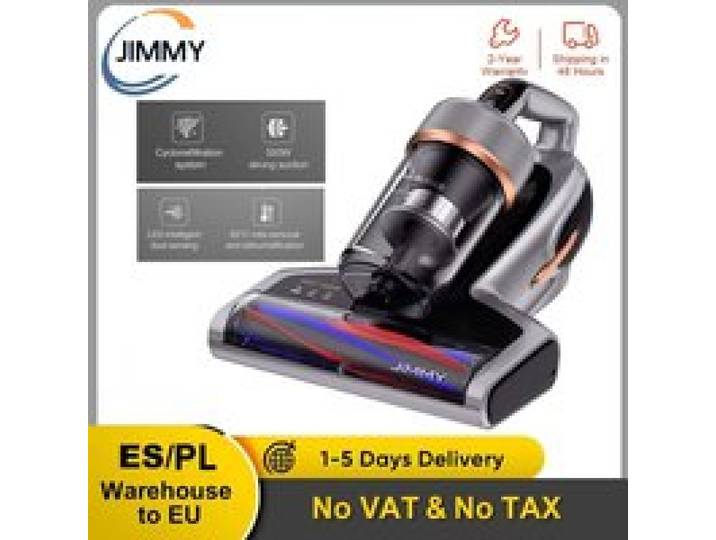 JIMMY Aspirateur anti-acariens BX7 Pro Max 700W 16Kpa Lumière UV Capteur de poussière Gris