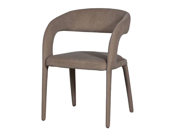 Armlehnenstuhl Pomosa 60 x 80 x 54cm Braun