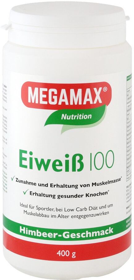 Eiweiss 100 Himbeer Quark Megamax Pulver 400g